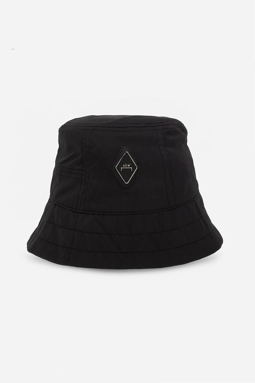 BLACK Bucket hat with logo