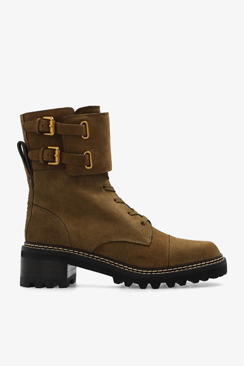BROWN ‘Mallory’ ankle boots
