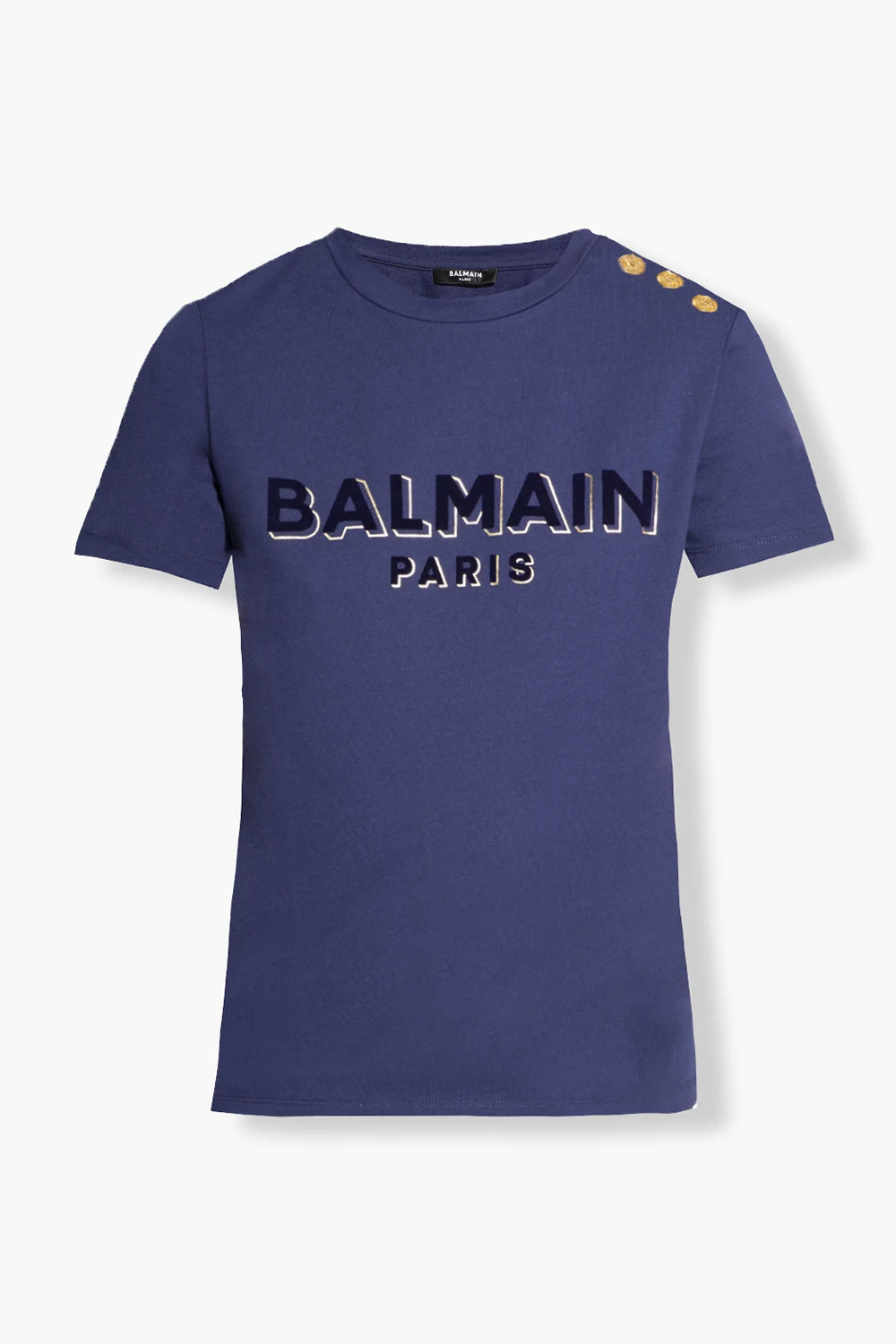 NAVY BLUE T-shirt with logo