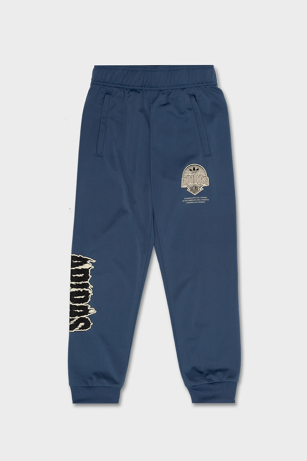Trousers with logo