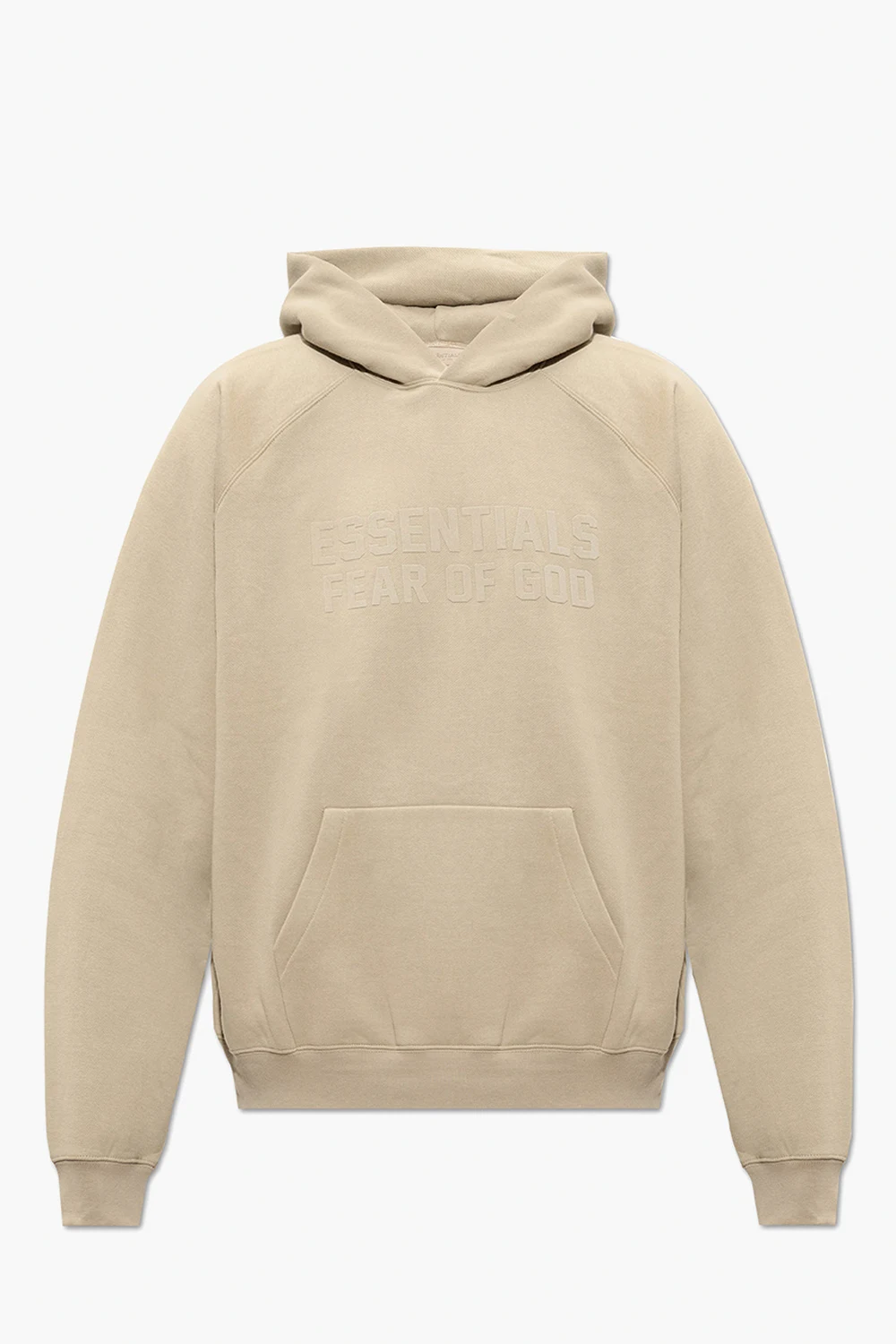 GREY Hoodie with logo pattern