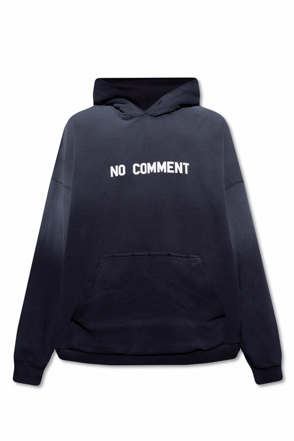 NAVY BLUE Sweatshirt with faded effect