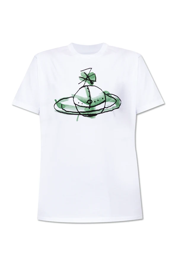 BLACK T-shirt with logo