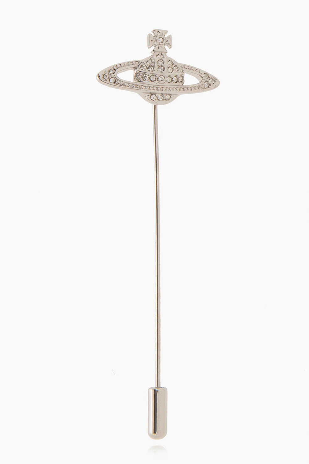 SILVER Tie clip with logo