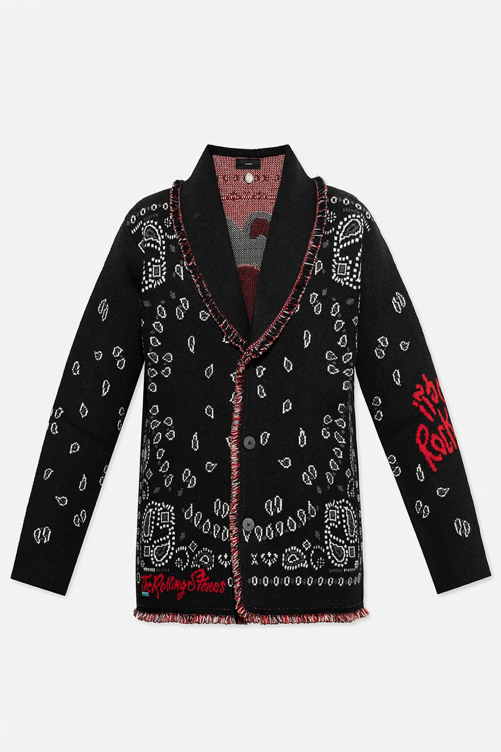 BLACK ‘It's Only Rock’n’Roll’ cardigan