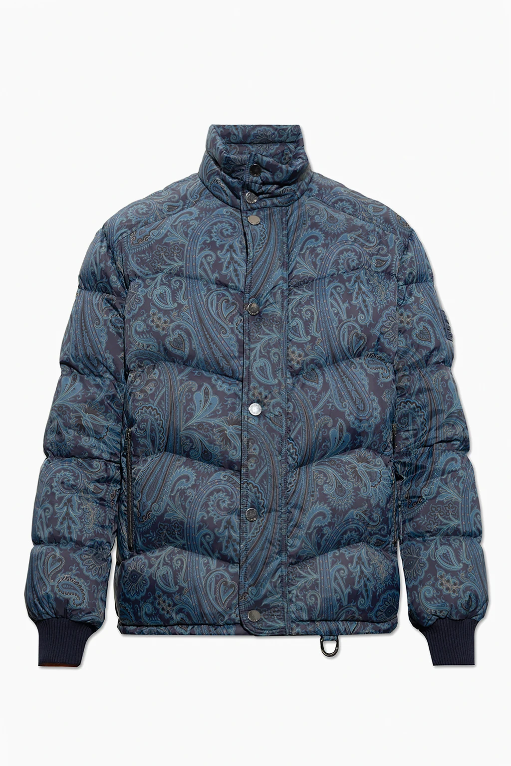 Patterned down jacket