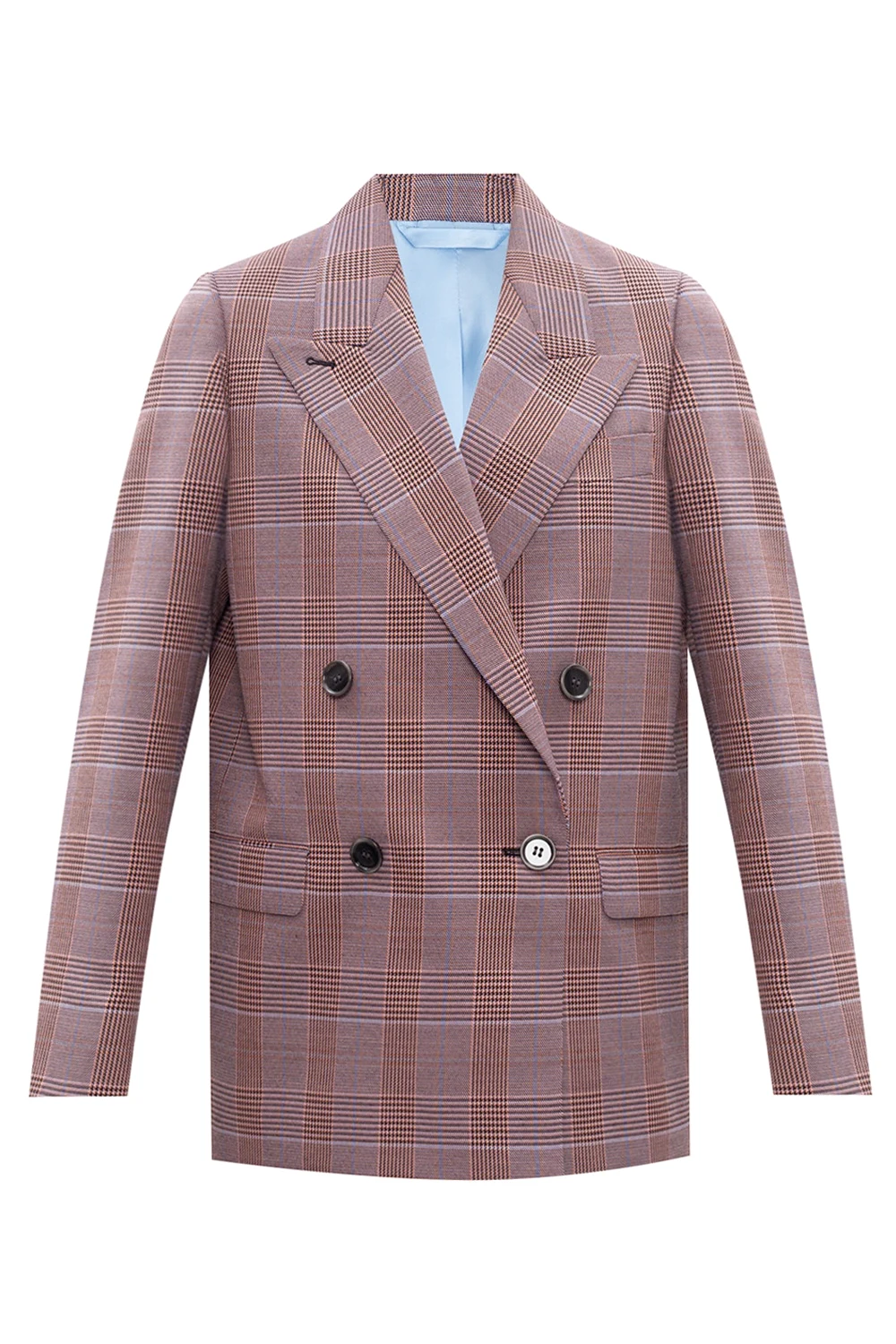 Checked blazer