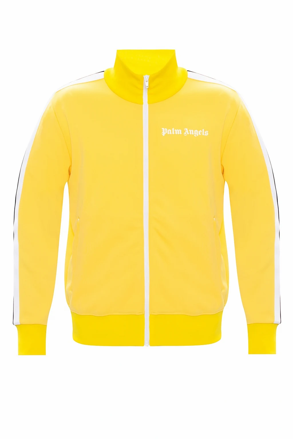 YELLOW  Band collar track jacket