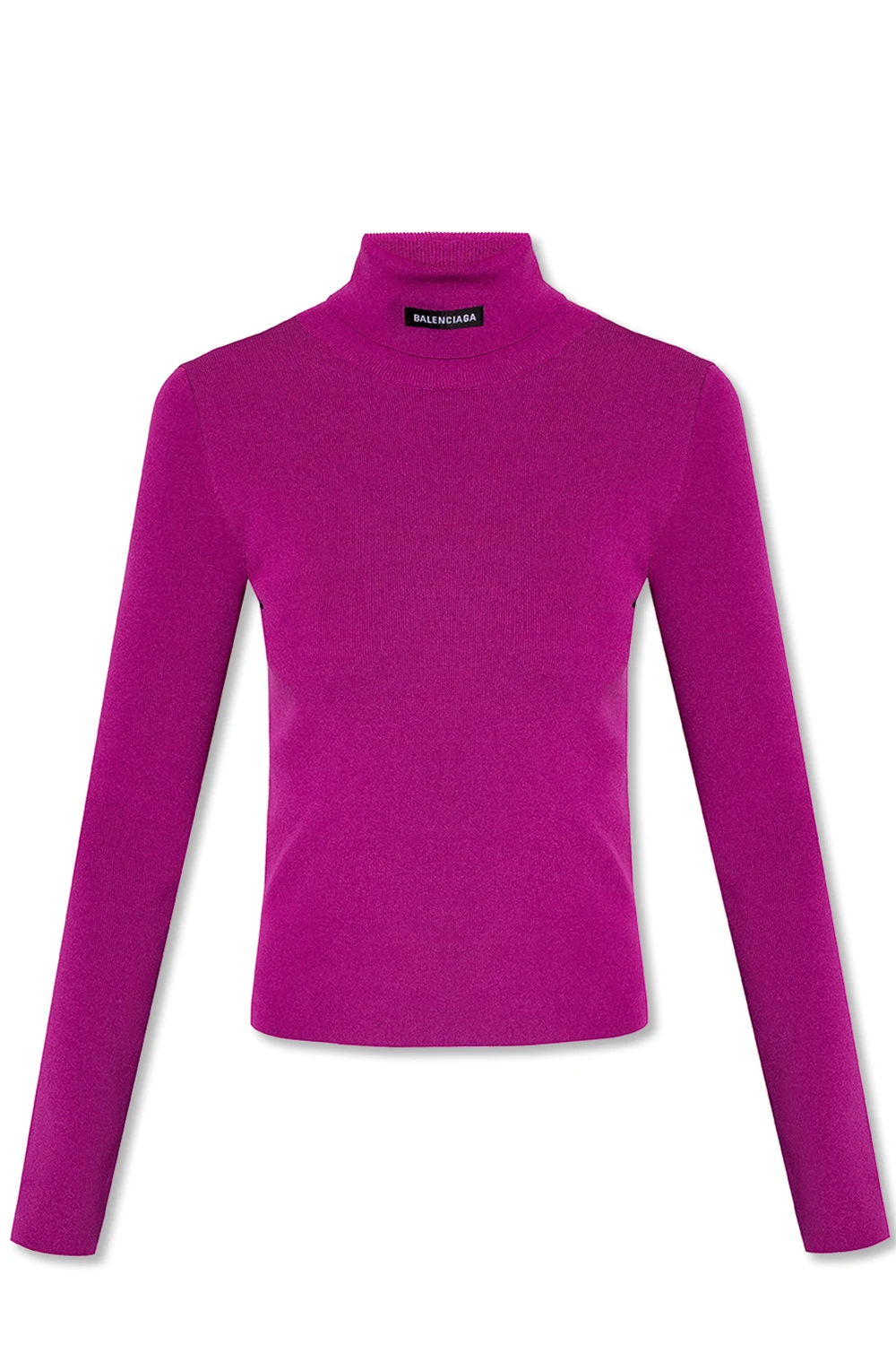 Turtleneck sweater with logo