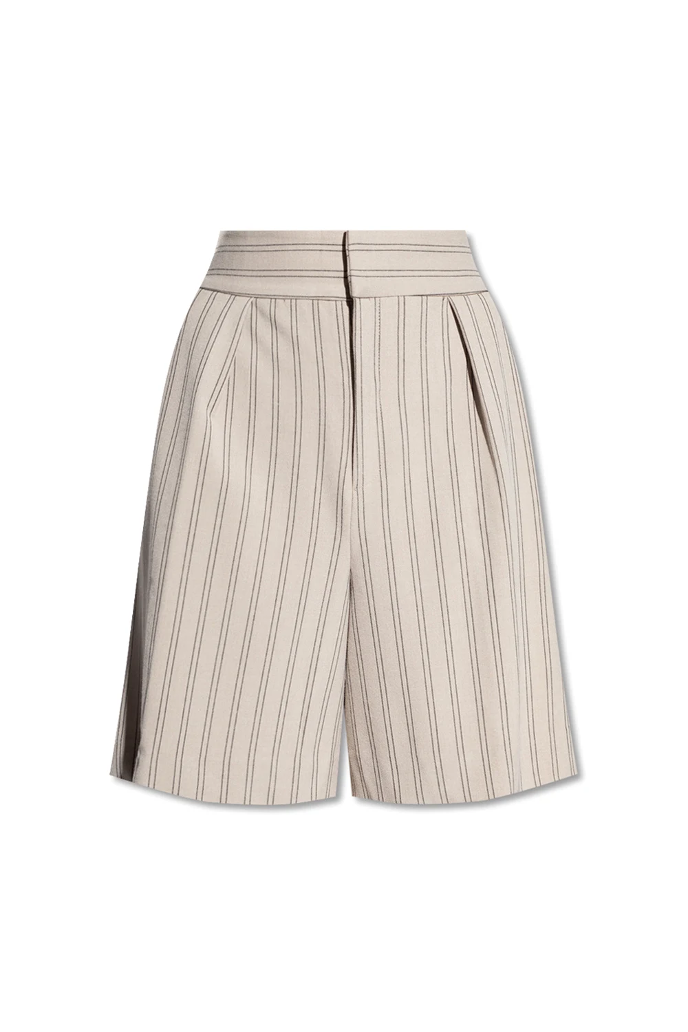 beige ‘BlairGZ’ high-rise shorts