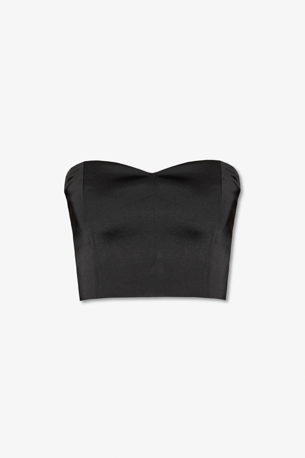 BLACK ‘HarlowGZ’ satin corset