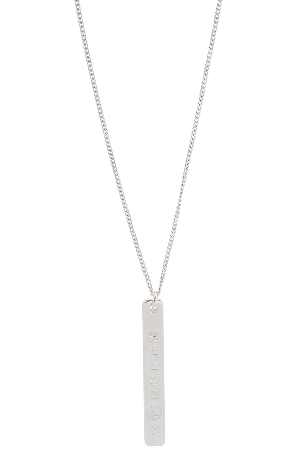 SILVER Silver necklace with charm