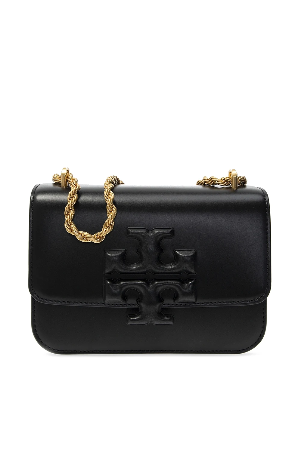 BLACK ‘Eleanor’ leather shoulder bag
