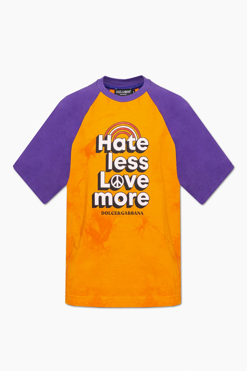 ORANGE The ‘Reborn to Live’ collection printed T-shirt