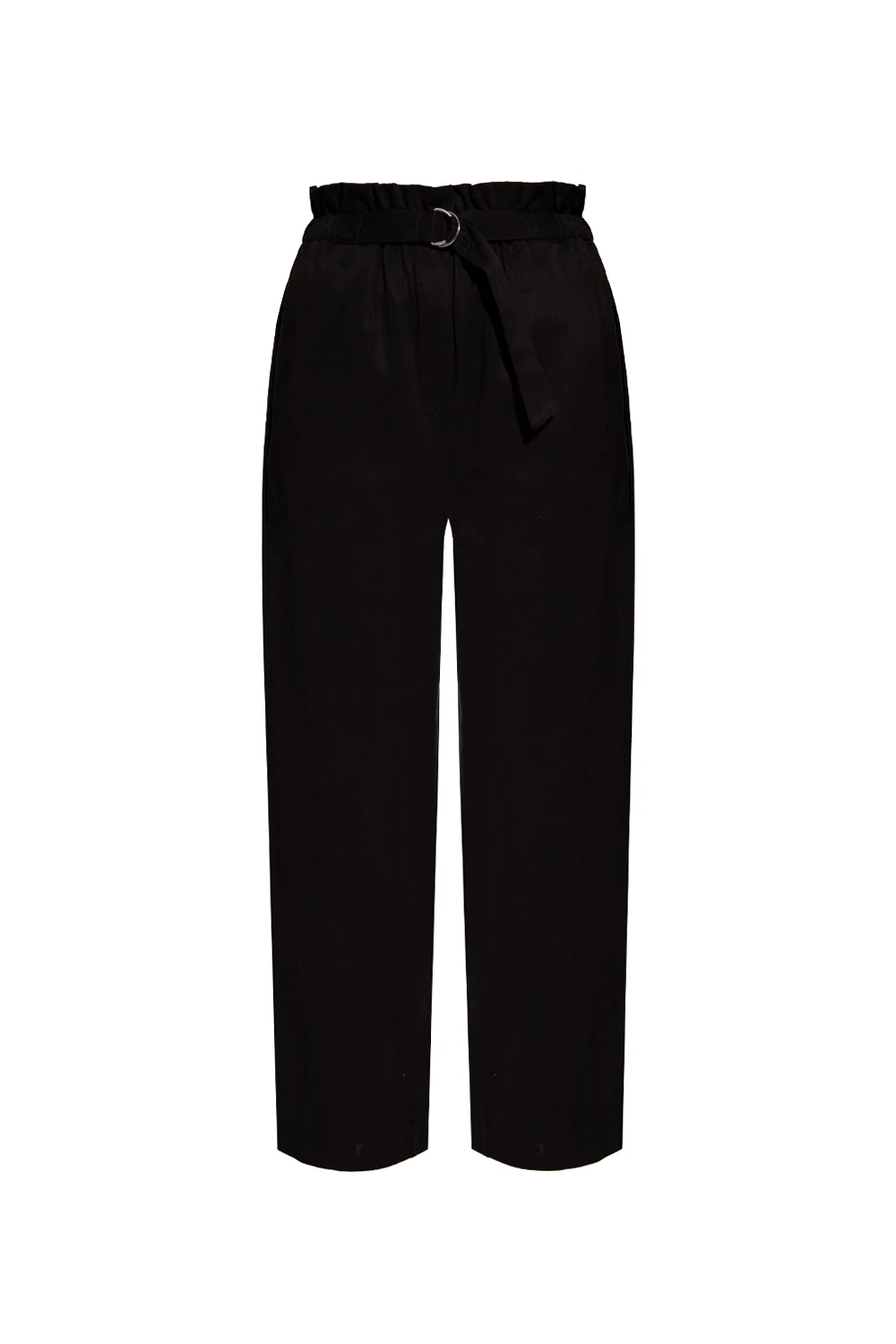 BLACK Trousers with buckle