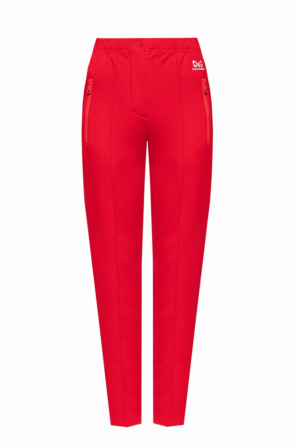 RED Logo-printed trousers