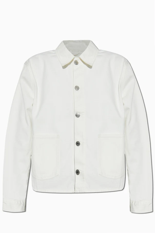 BIAŁY  Jeansowa kurtka `Sanadina`