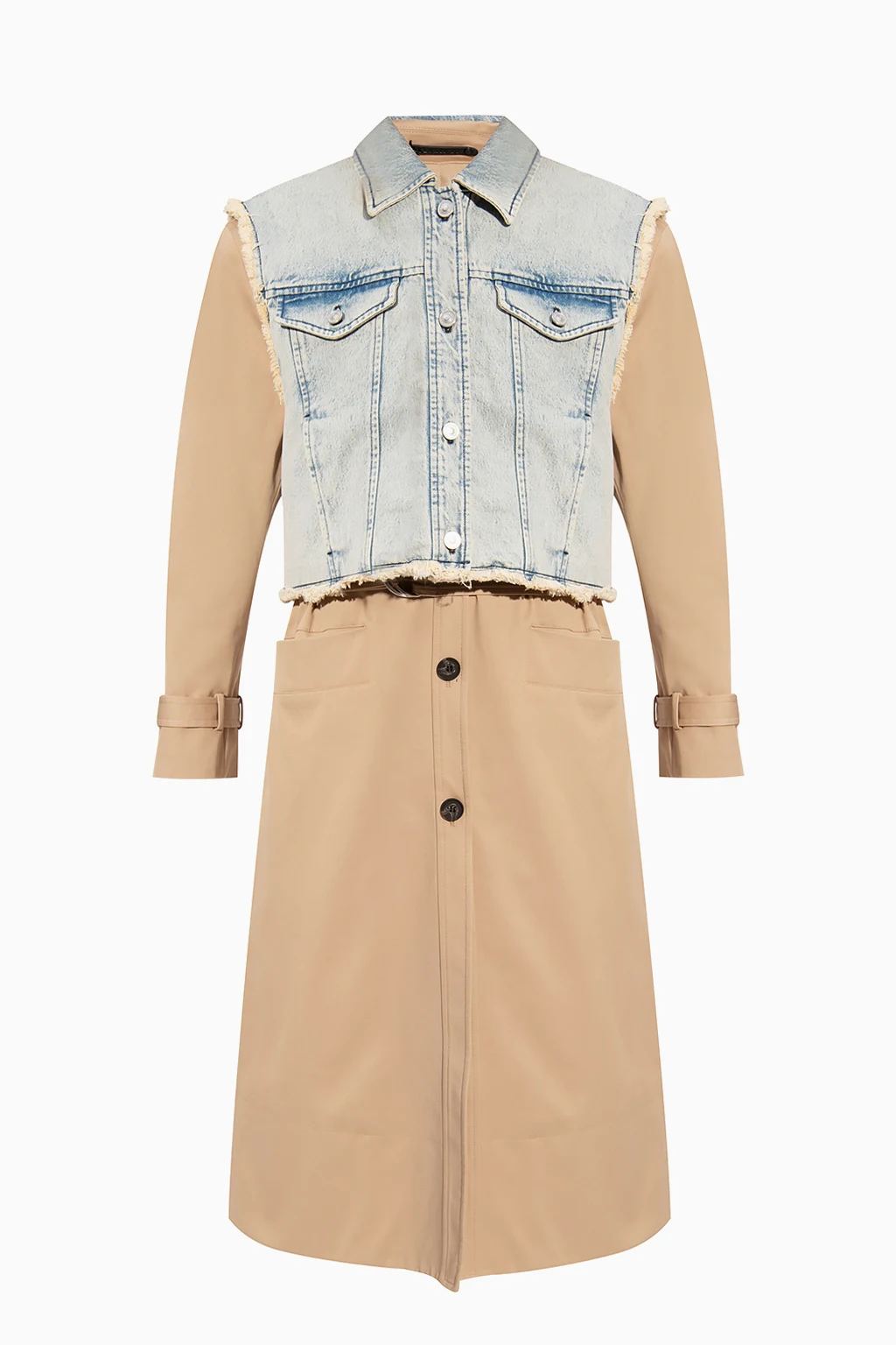 beige ‘Zadie’ 2-in-1 trench coat