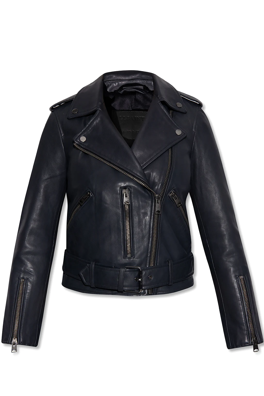 NAVY BLUE ‘Balfern’ biker jacket