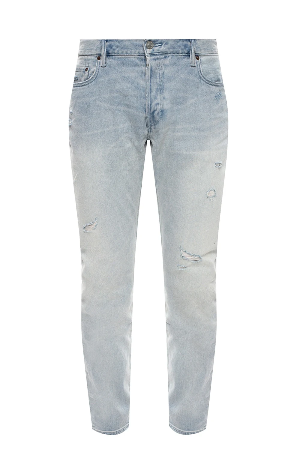 ‘Rex’ jeans with raw edge