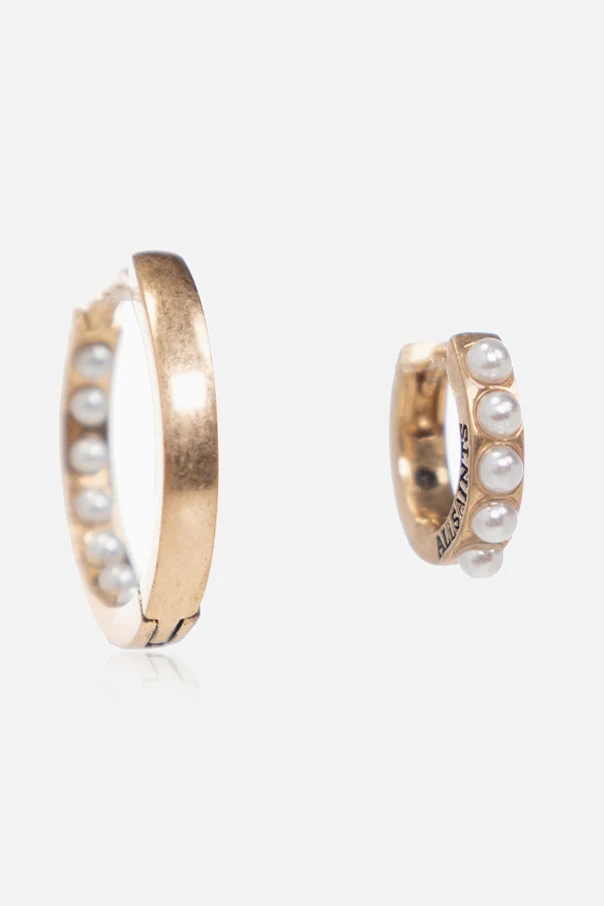GOLD Set of two pairs of earrings