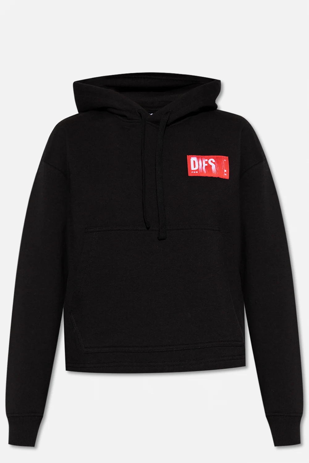 BLACK ‘F-JARALABEL’ hoodie