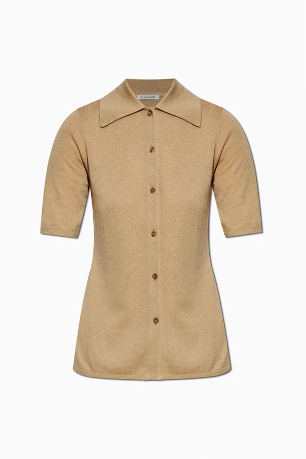 BEIGE Kardigan „Dotta” mit kurzen Ärmeln