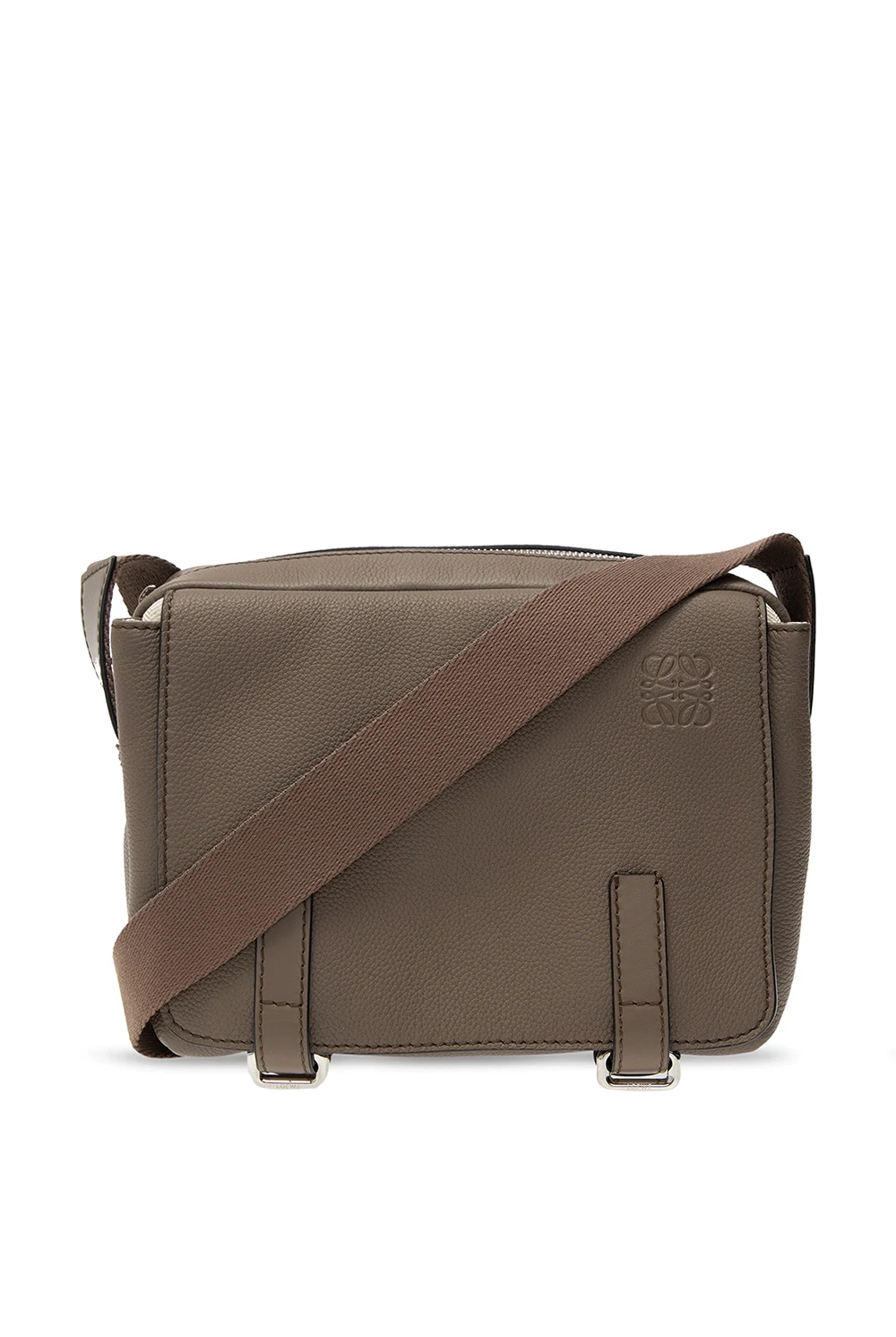 BROWN ‘Military’ shoulder bag