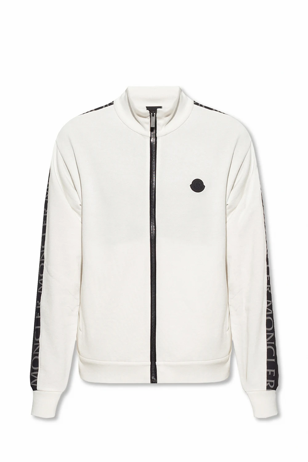 Sweatshirt with stand-up collar