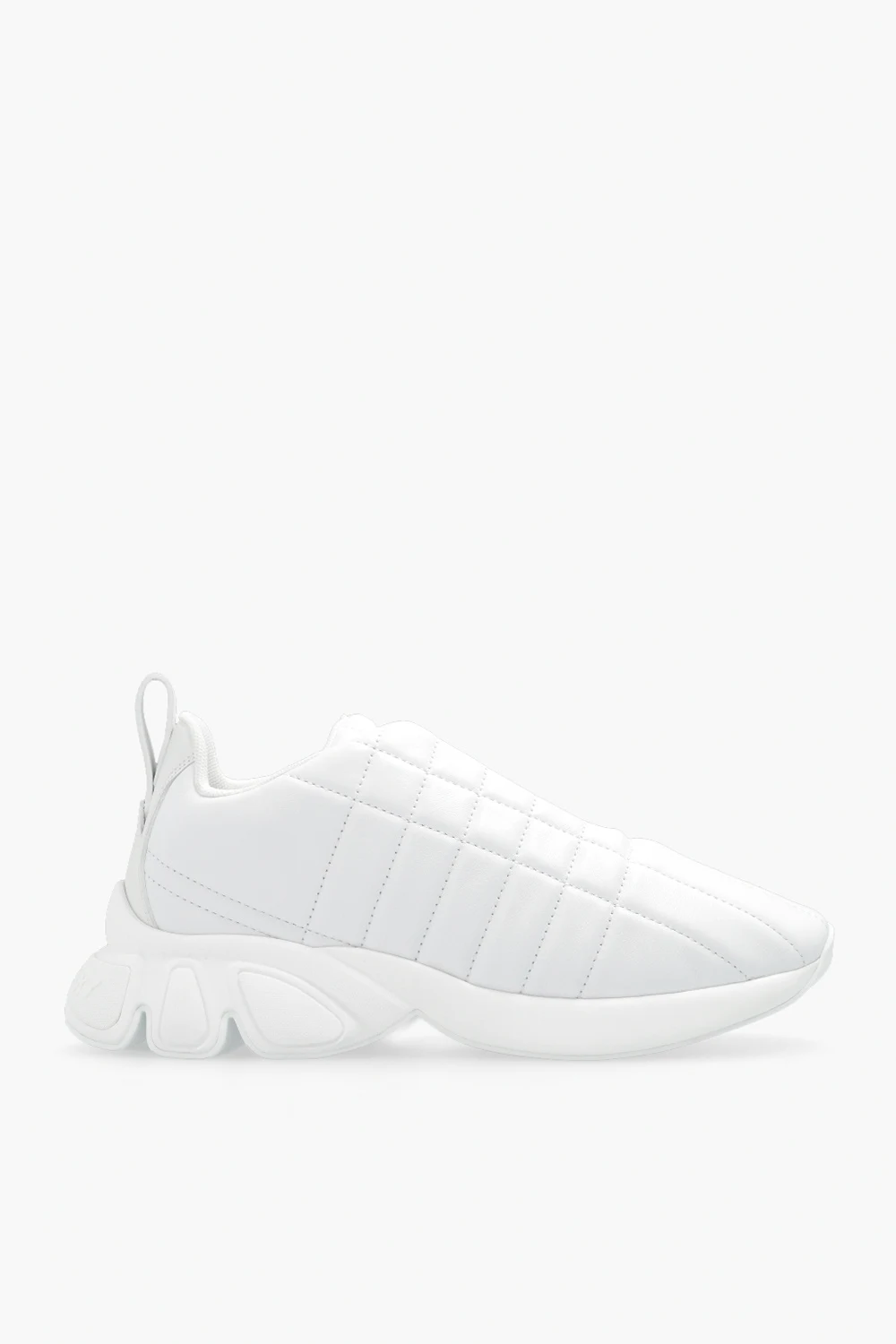 WHITE Calf leather sneakers
