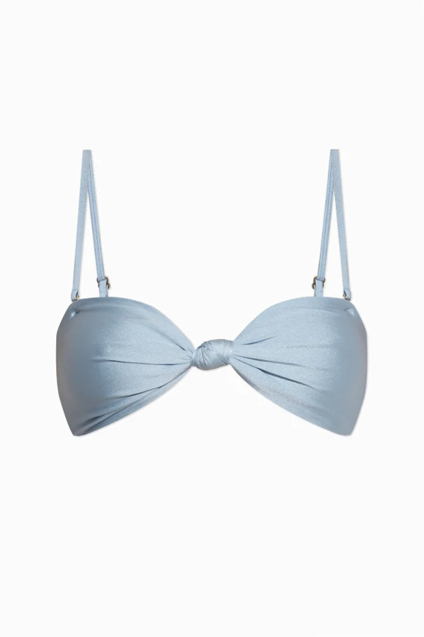 jasnoniebieski Góra od kostiumu kąpielowego