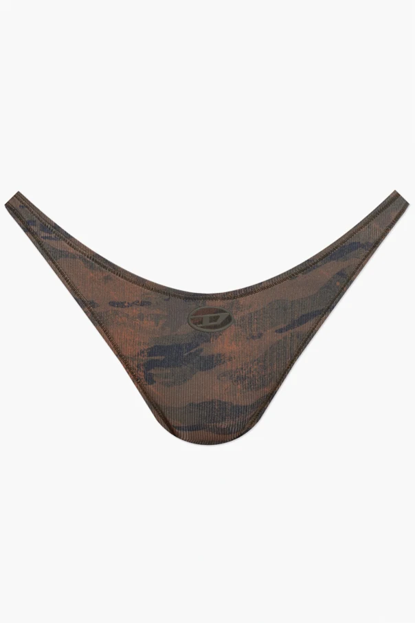 BRĄZOWY Dół od kostiumu kąpielowego `BUNCHY`