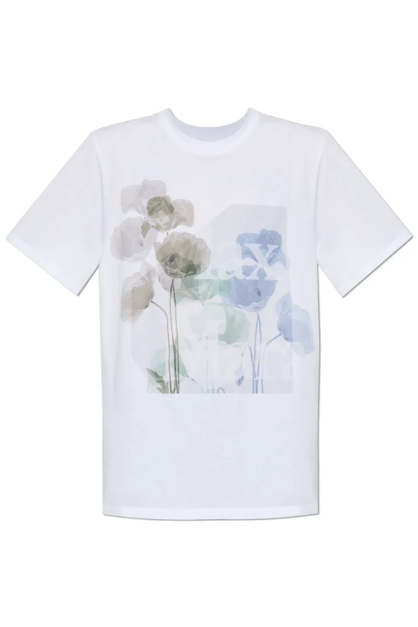 BIAŁY  T-shirt z nadrukiem `Sequoia`