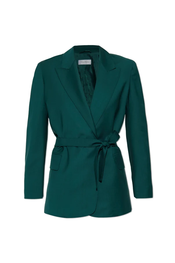 ZIELONY Wełniana marynarka `Talento`