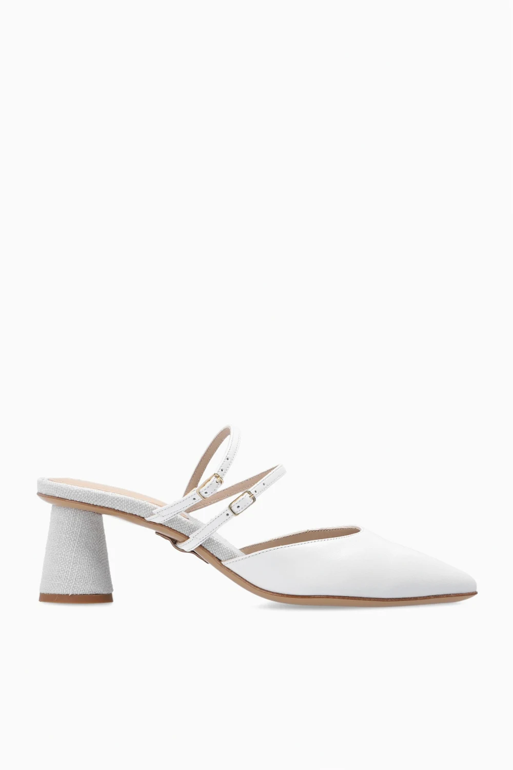 Klapki na obcasie ‘Les Chaussures Basgia’
