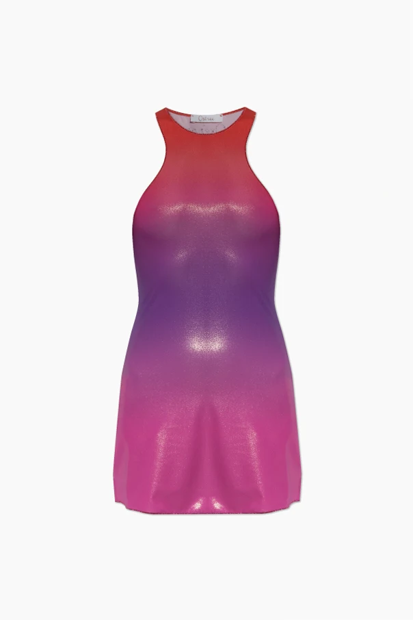 MEHRFARBIG Ärmelloses Kleid