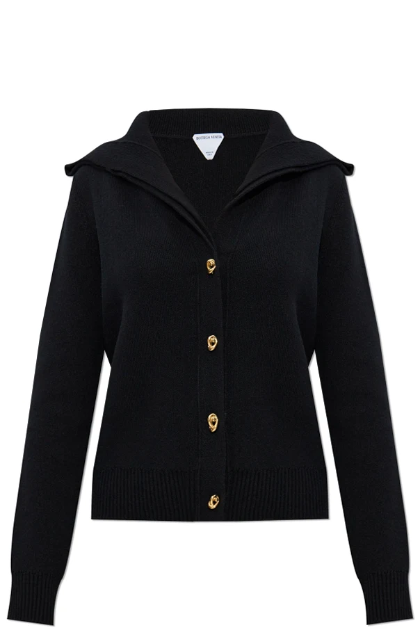 SCHWARZ Wollcardigan