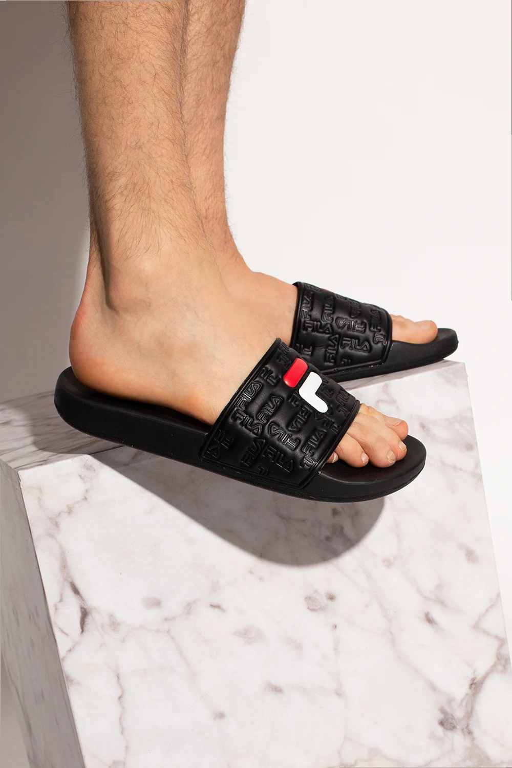 Klapki z logo ‘Baywalk’