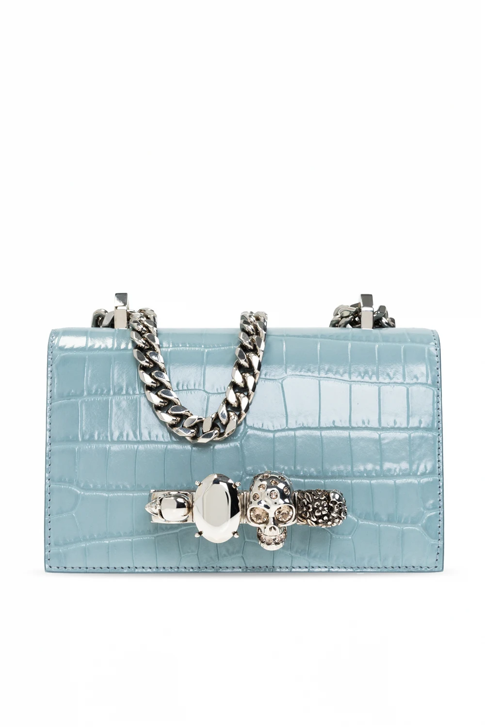 Torba na ramię 'Jewelled Satchel' z dekoracyjną rączką
