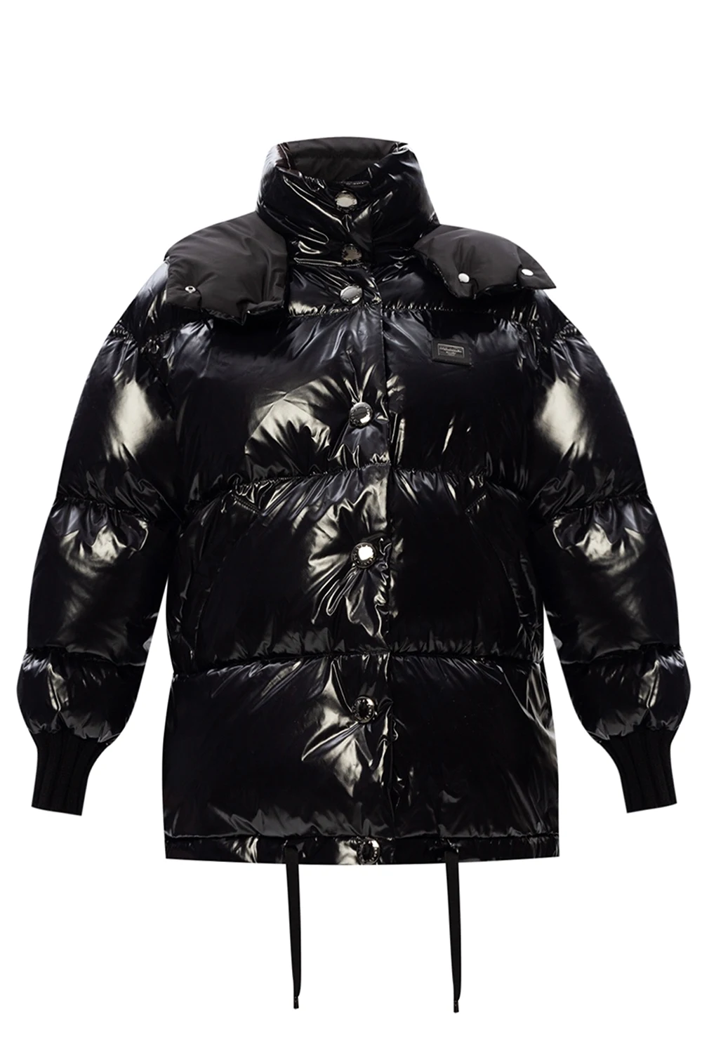 BLACK Quilted jacket