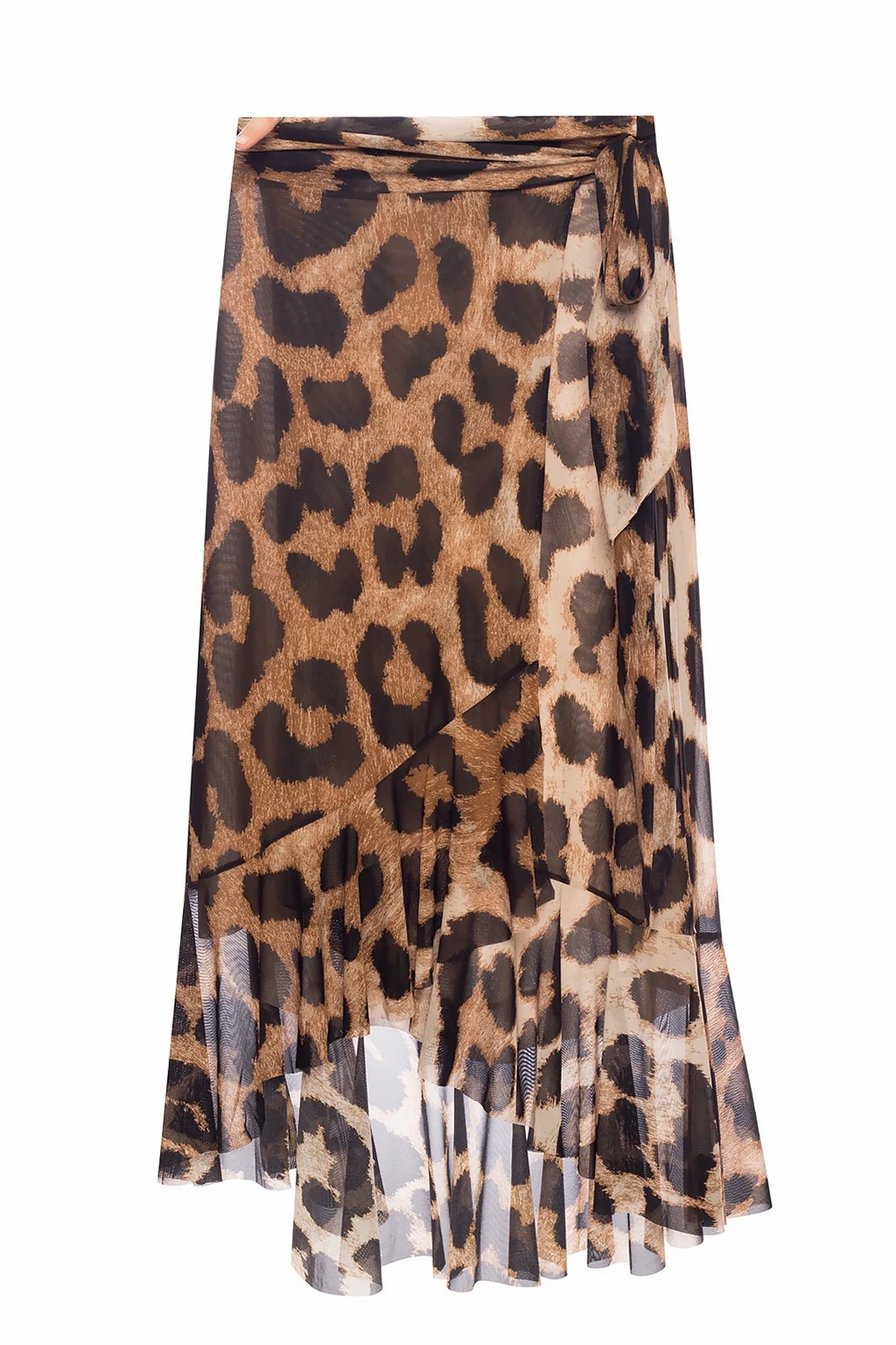 Skirt with ruffles