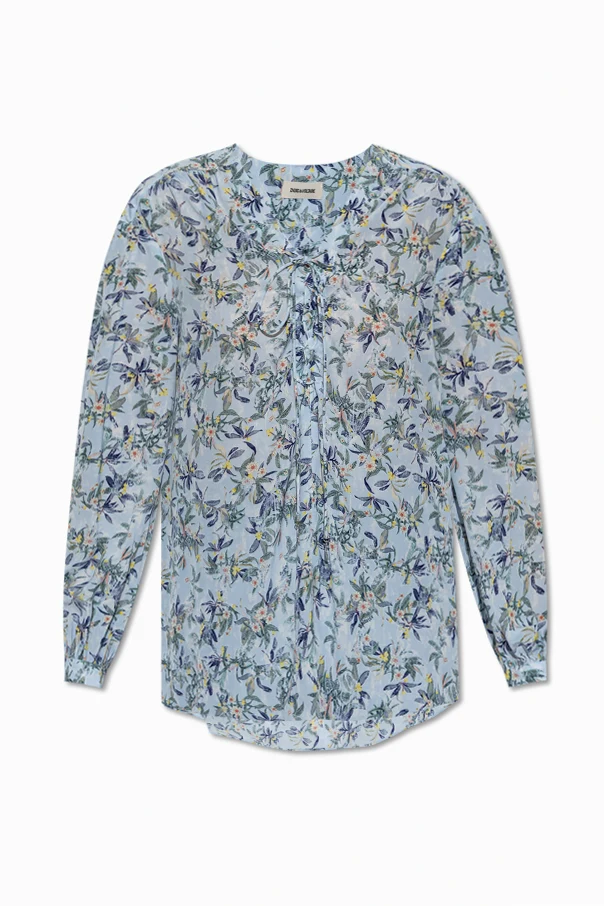 HELLBLAU Top „Tamela“