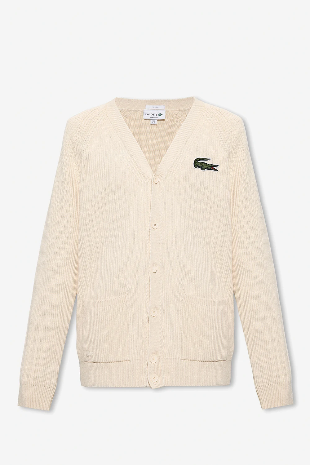 Cardigan with logo