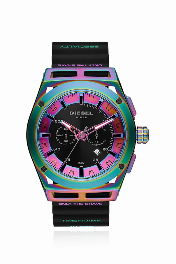 MULTICOLOUR Steel "Timeframe" watch