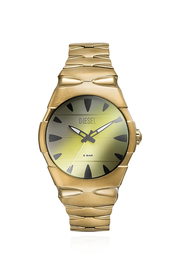 GOLD Steel watch "D-Sruptor"