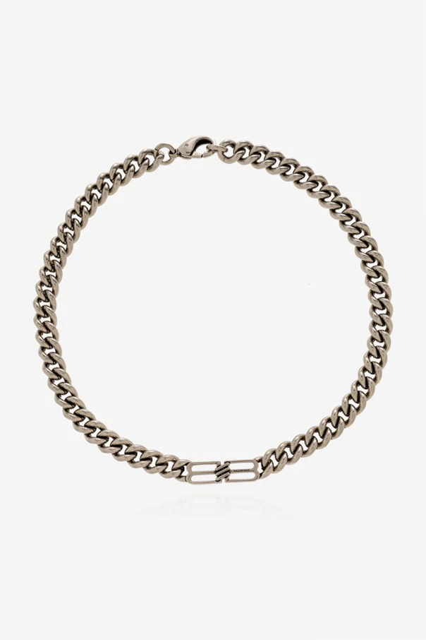 SILVER Necklace with logo