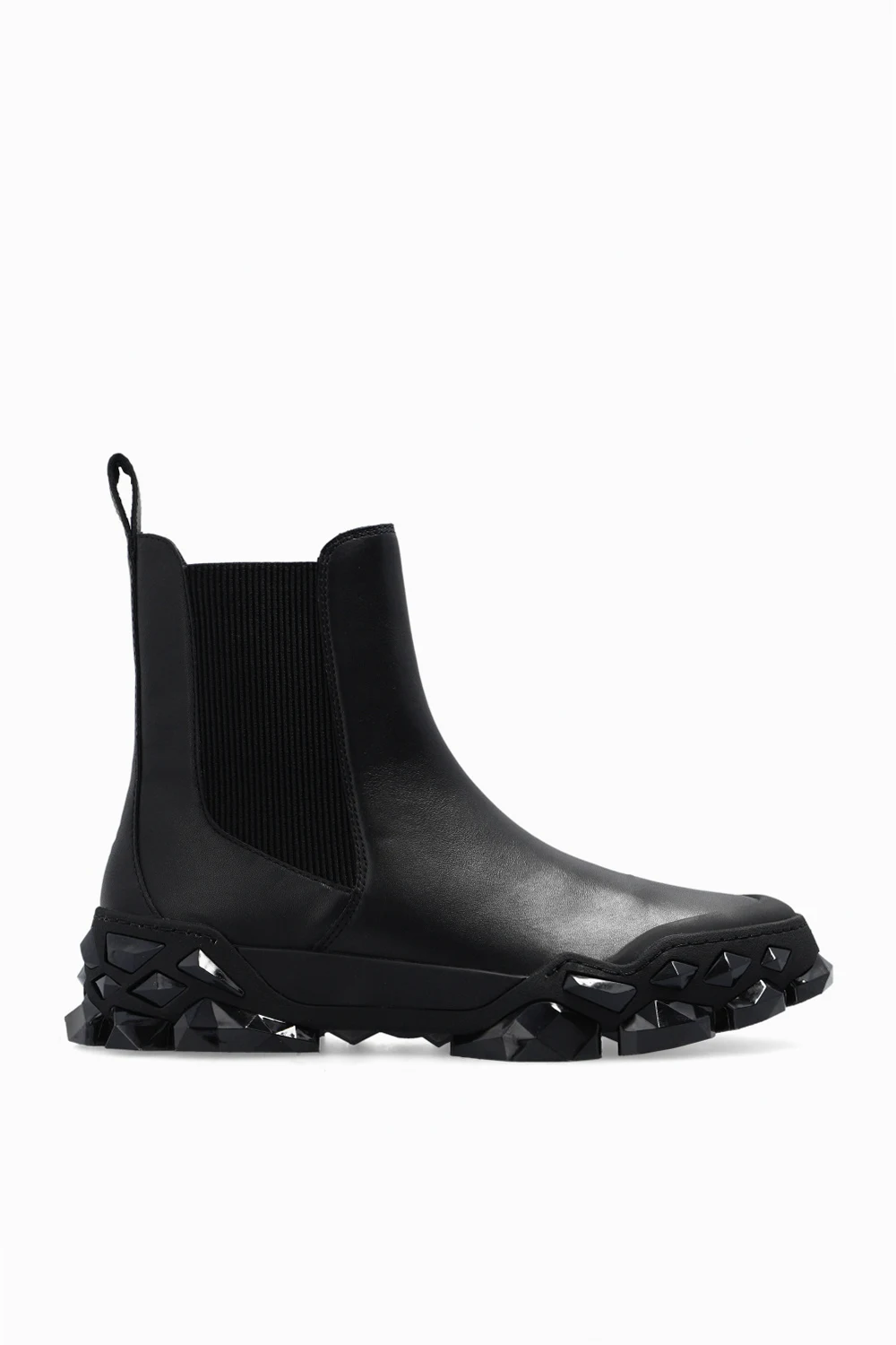 ‘Diamond X Chelsea’ leather boots