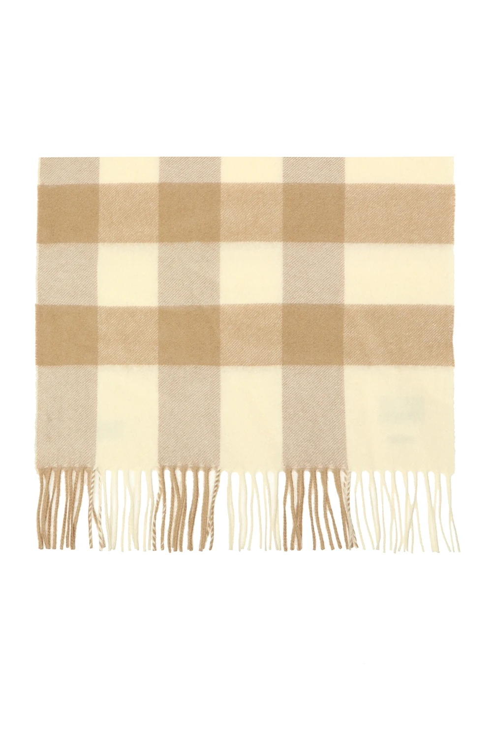 cream Cashmere scarf