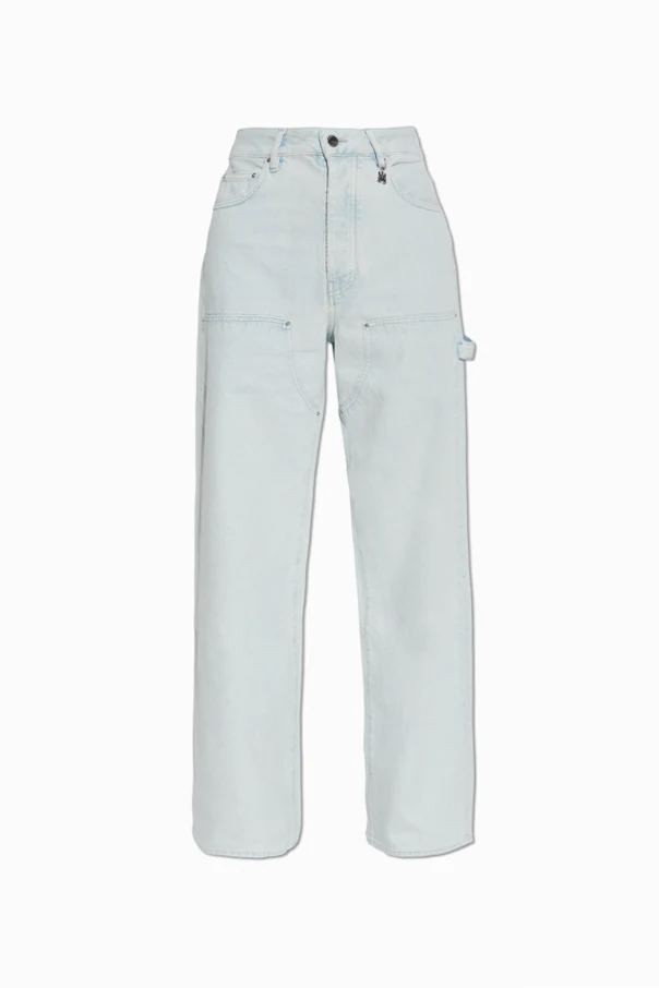 HELLBLAU High-Waist-Jeans