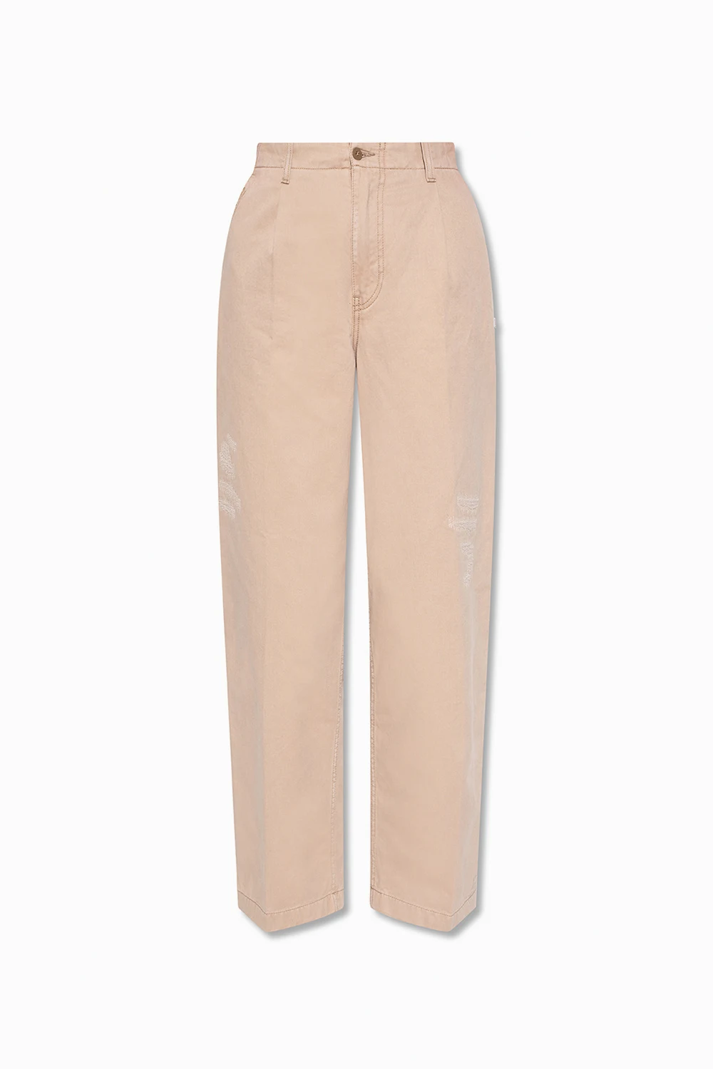 Trousers with logo
